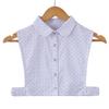 Versatile Base Fake Collar Blouse Round Neck Fake Collar Shirt Spring And Summer White Decorative Fake Collar B142