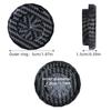 Rotary Push Start Button Cover Carbon Fiber Push Start Button Stylish Car Power Control Trim Car Button Decoration Engine Start