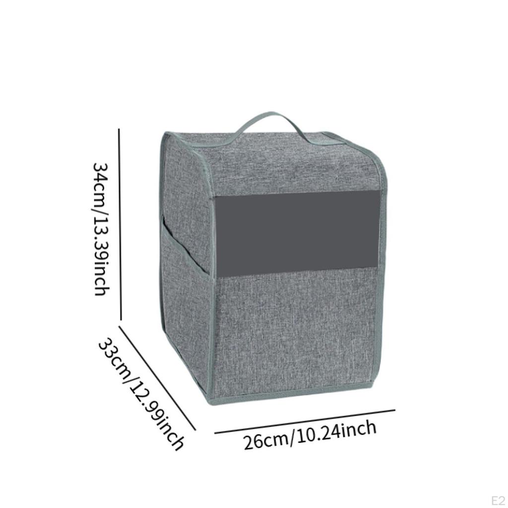 Чехол для кофеварки с карманом и верхней ручкой, прочный защитный чехол с прозрачным окном, кофе