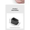SEAMETAL Car Seat Belt Buckle Cover Universal Car Seat Belt Socket EVA Anti Scratch Protection Seat Belt Cover Fixed Accessories