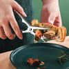 Набор инструментов для морепродуктов из 4 предметов, щипцы для крабов, креветок, фруктов, набор вилок и ложек, щипцы для орехов, грецких орехов, лобстера, краба, кухонные аксессуары