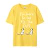 Im Here To Pet All The Cats Men Womens Kids Pink Graphic Tees High Quality Mens TShirt