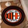 1PC rug Milan Football club Round mat Home Decor, Chair rug For livingroom,Bedroom, doormat home decor Birthday Gift Christmas Gifts