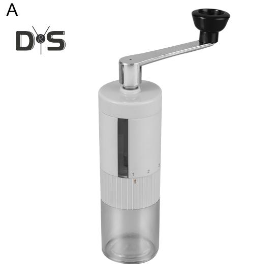 Кофемолка из нержавеющей стали с ручным приводом, регулируемая толщина, ручной шлифовальный инструмент для кофейных зерен, орехов, специй