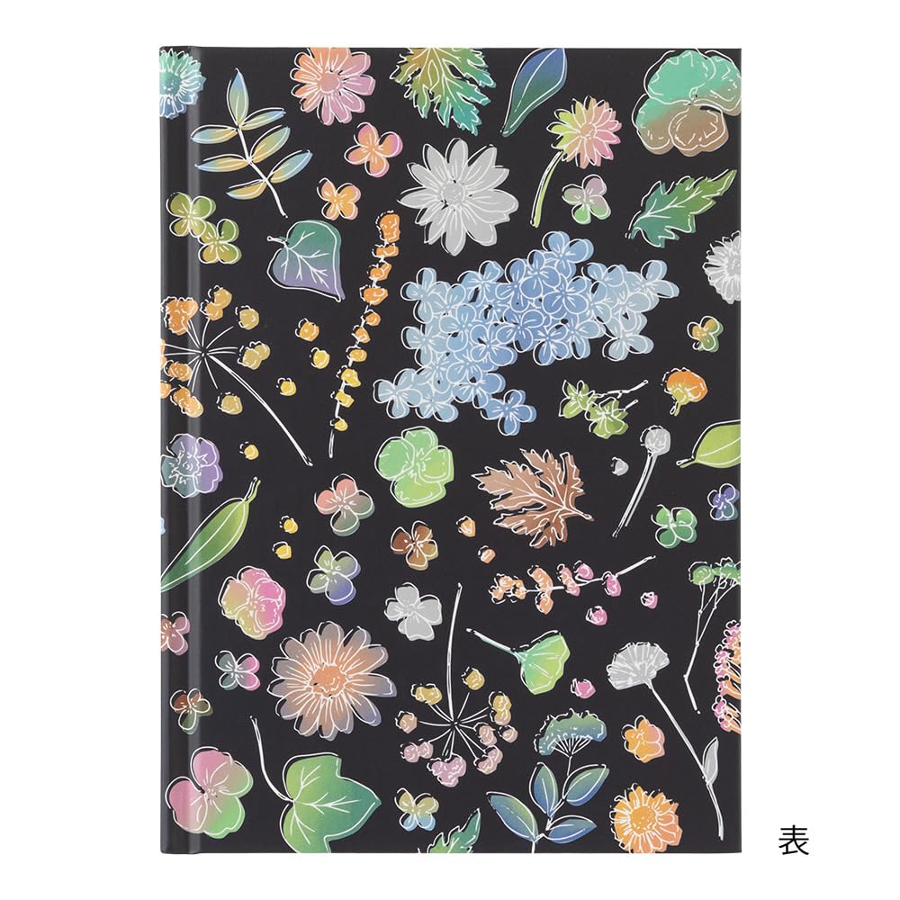 Midori Floral 12709006 Diary, Pattern,