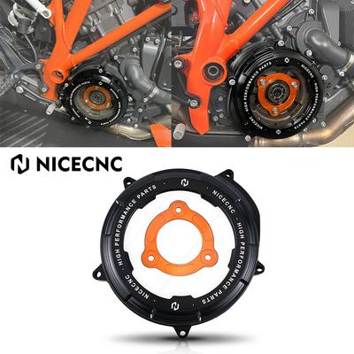 Для KTM 1050 1090 1190 1290 Adventure R/S/T 2017-24 Прозрачная крышка двигателя сцепления Нажимная пластина 1290 Super Duke R/GT/EVO 2014-2024