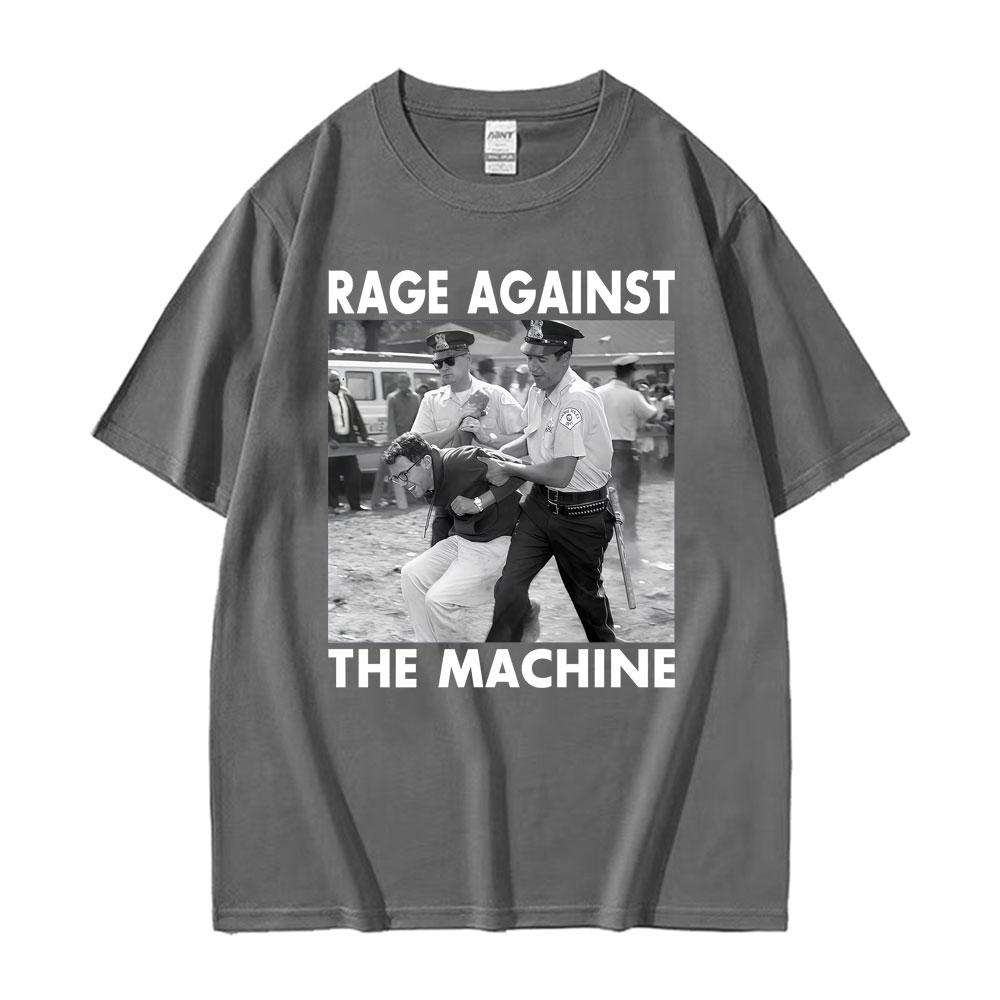 Bernie Sanders Funny Meme Tshirts Rage Against The Machine Graphics T Shirt Men Women Summer High Street Short Sleeve T Shirts