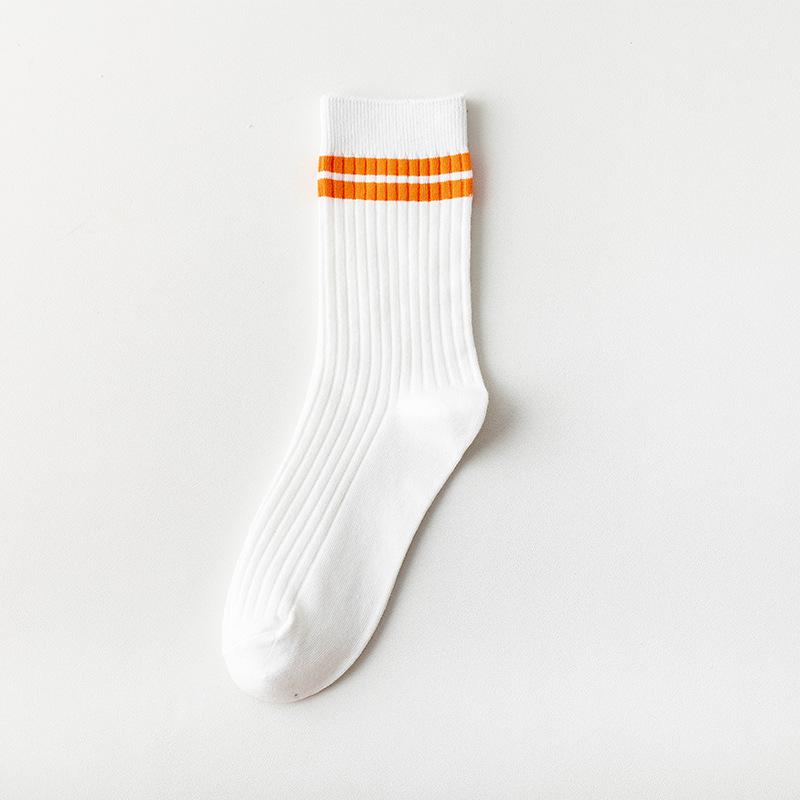 Носки женские двухполосные студенческие носки женские носки спортивные носки хлопковые носки женские японские мужские чулки