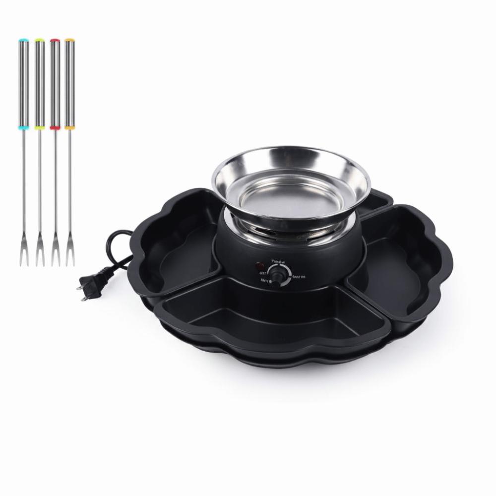 Flameless Smores Kit Electric Electric Marshmallow Roaster Supplies Flameless Fondue Set Indoor