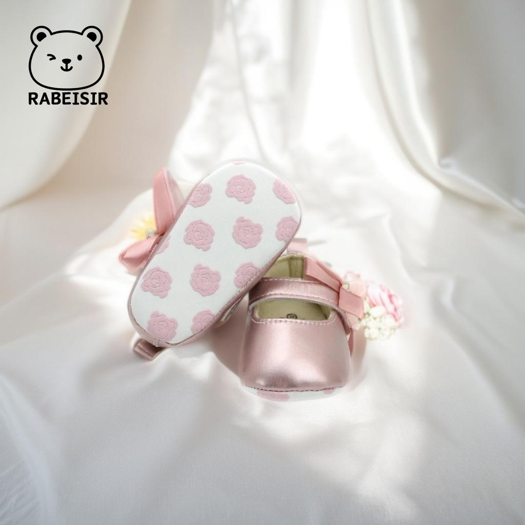 Baby girl princess shoes 0-18 months baby walking shoes soft sole fashionable versatile single shoe