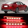 1Pair Multi-function Car LED Reflector Lamp Rear Fog Lamp Tail Rear Bumper Light Brake Light For Nissan Teana Altima 2019 2020