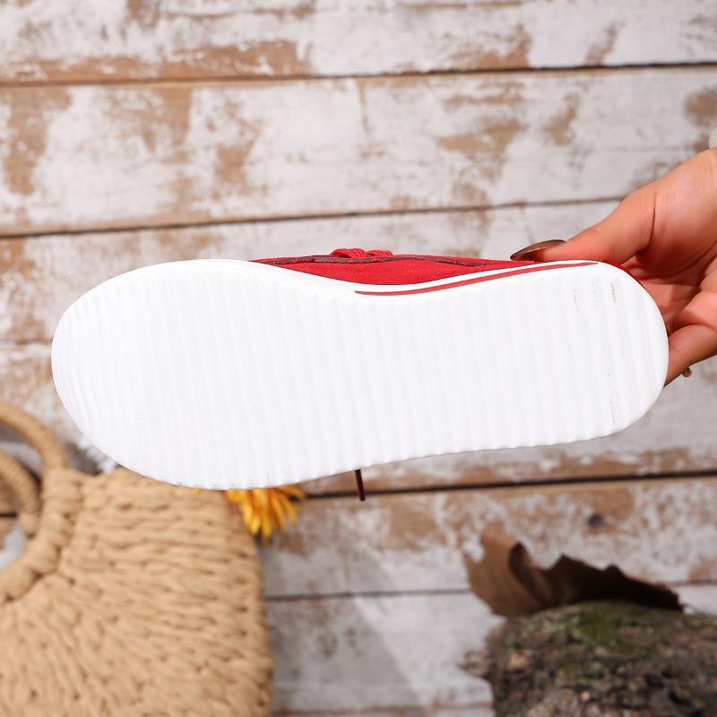 Трансграничная внешняя торговля большой размер новые европейские и американские платформа лоферы шнуровка спереди танкетка повседневная уличная обувь