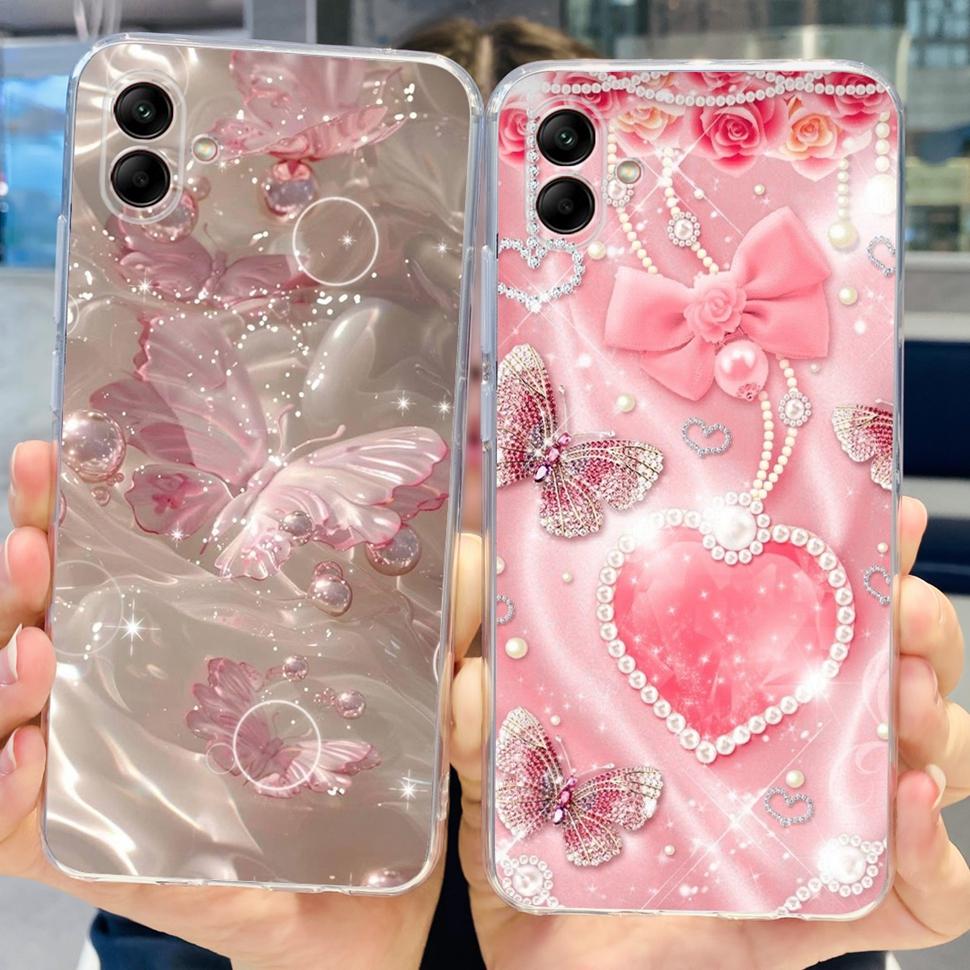 For Samsung Galaxy A04 Case A04e Cute Fashion Back Cover Soft Silicone Case For Samsung A 04 Galaxy A04e A04 Fundas Coque