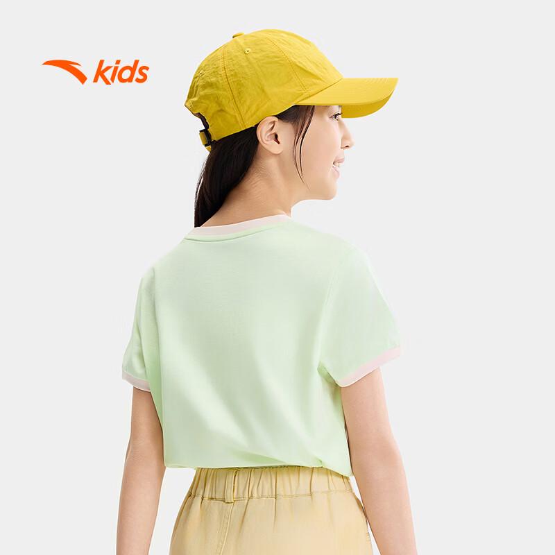 Anta Girls' Summer Outdoor Breathable T-shirt