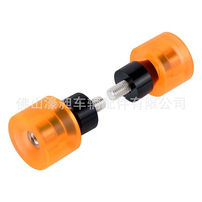 Harley Touring Motorcycle Rear Guard Bar Roller Protector Pair Softail Road King Electra Glide