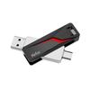 Netac Портативный SSD-накопитель Flash Drive US25 с двойным интерфейсом