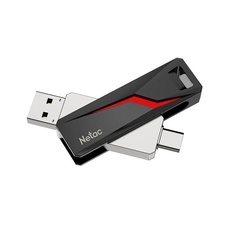 Netac Портативный SSD-накопитель Flash Drive US25 с двойным интерфейсом
