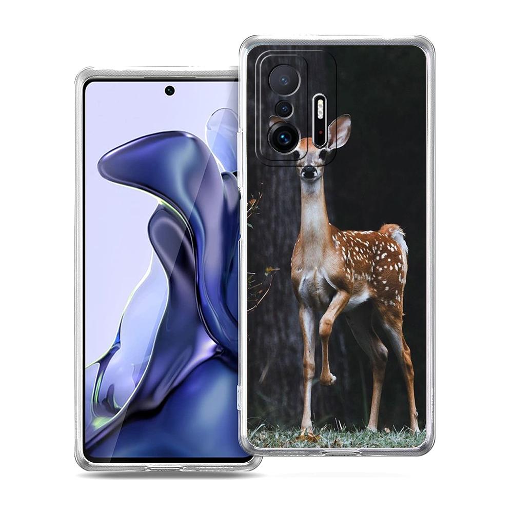 Камуфляжный чехол для телефона 'Охота на оленей' для Xiaomi 14 13 12 Lite Mi 11 11X 13T 12T 11T Чехол для Poco X5 X4 X3 NFC F5 F4 M4 Pro 5G Корпус