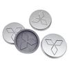 4PCS Car Wheel Covers Rims Center Hubcap Emblem For Mitsubishi Ralliart Lancer Cordia Pajero Outlander L200 EVO Colt Galant