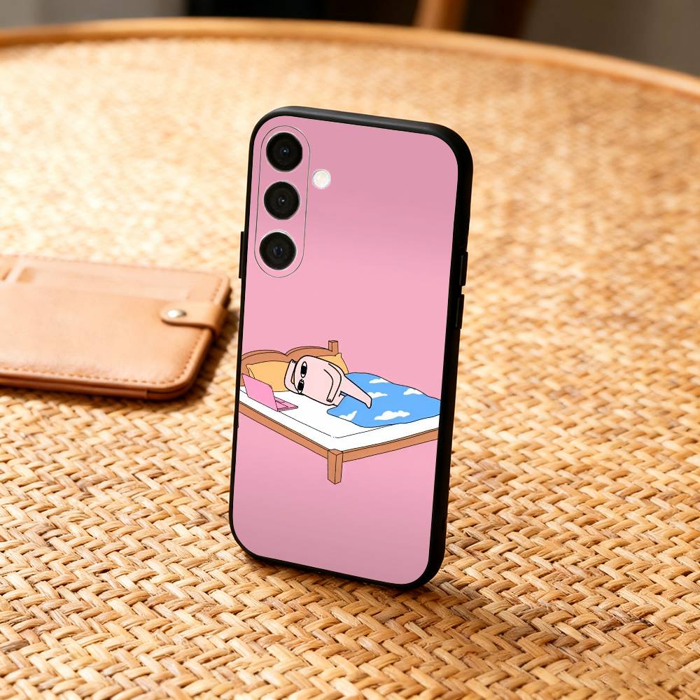 Funny K-Ketnipz Phone Case For Samsung A73,72,71,A52,51,40,41,A22,A32,31,A13, Soft Black Shell