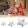 Flexible Sturdy Silicone Star Molds for Crafting Supplies Easy To Use Practical and Portable for Holiday Decorations