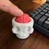 Игрушки для снятия стресса на работе 3D-печатный череп, мозг, кликер для клавиатуры, мешочек с колпачками клавиш для снятия стресса, жесткие гаджеты для стола хардкорного геймера, брелок, креативное средство для концентрации