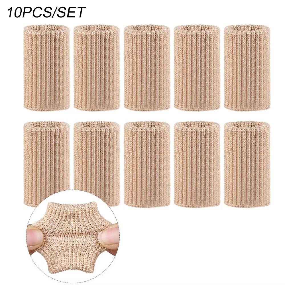 10pcs/set Hand Protector Golf Finger Sleeves Non Slip Finger Tubes for Basketball Baseball
