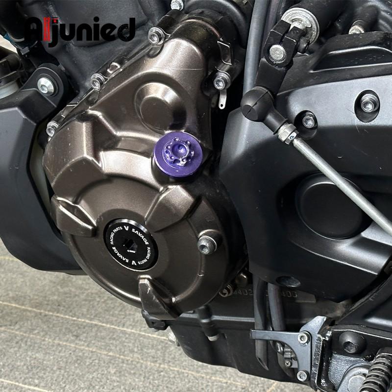 Aluminum Timing Cover Bolt Yamaha MT-07 YZF R7 Tracer 900 MT-09 Tenere 700 XSR900 R9 Black Blue