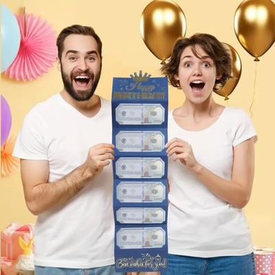 Конверт для денег на день рождения для наличных DIY держатель для денег и органайзер для подарочных карт с 6 слотами праздничные сюрпризы конверты для наличных подарки для мужчин женщин