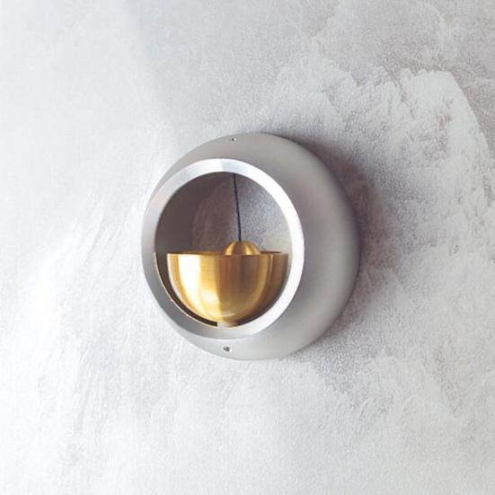 Металлический колокольчик лавочников с громким звуком, подвесной входной двери, алюминиевый басовый колокольчик, колокольчик, дверной звонок, домашний офис, кофейня, украшение для входа