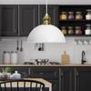 Kugel Белый Металлический Подвесной Светильник Кухонная Люстра Офисный Зал Кафе Потолочное Освещение