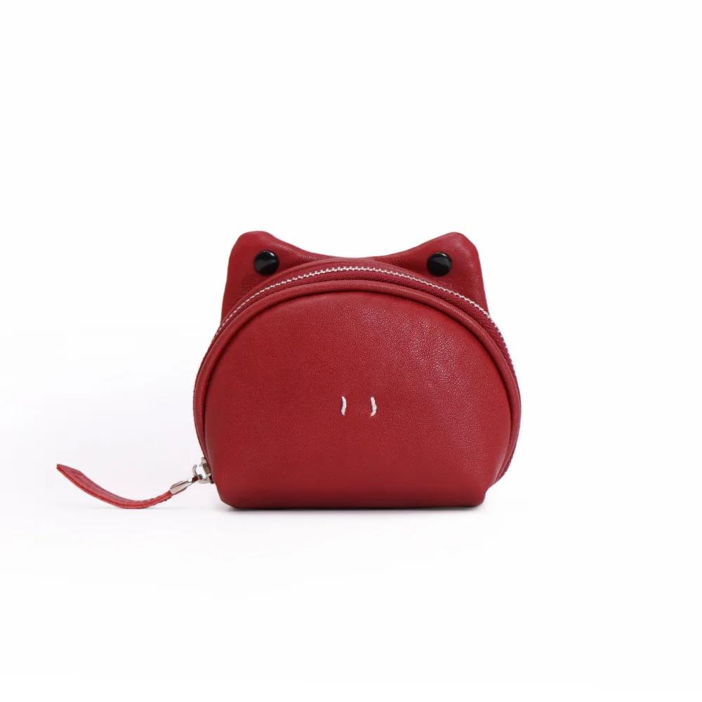 Minimalist Small Wallet Women Men Frog Coin Holders Zipper ID Case Coin Purses with Lanyard Keychain for Cards,Cash