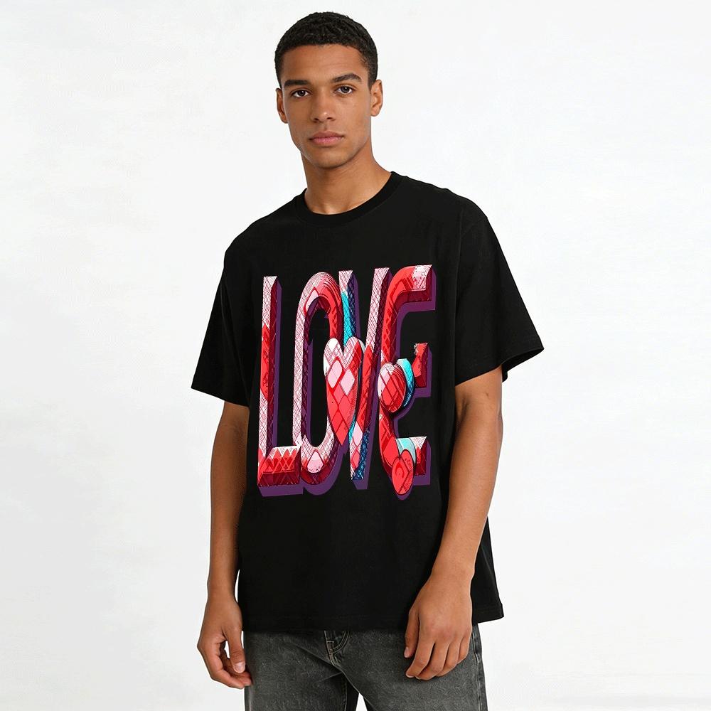 LOVET Футболка из чистого хлопка
