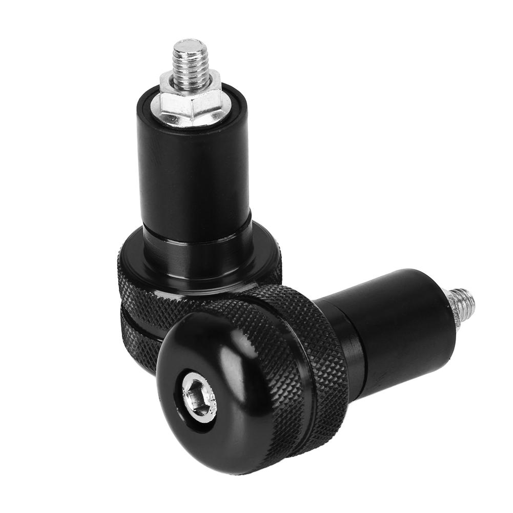 7/8" Мотоциклетный руль Ручка Торцевые заглушки Алюминиевые заглушки Мото Руль Торцевой Грузик Слайдер Стопор Стопор Аксессуары для мотоциклов