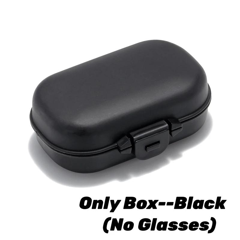 3 Colors Men Women Folding Reading Glasses Ultralight Presbyopia with Box Unisex Round Anti-blue Light Far Sight Eyeglasses