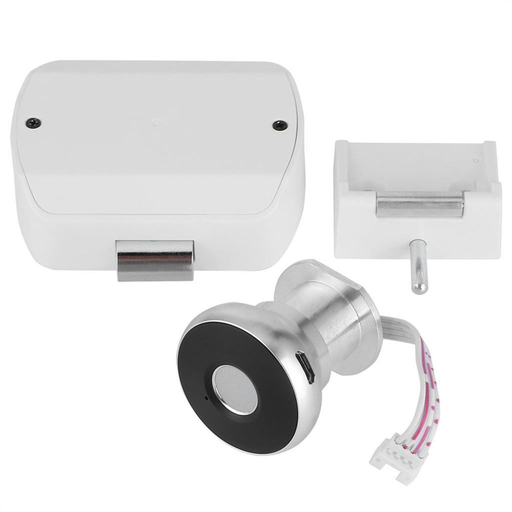 Smart Biometric Fingerprint Lock Fast Unlock Anti Theft for Home Office Storage Cabinet Wardrobe