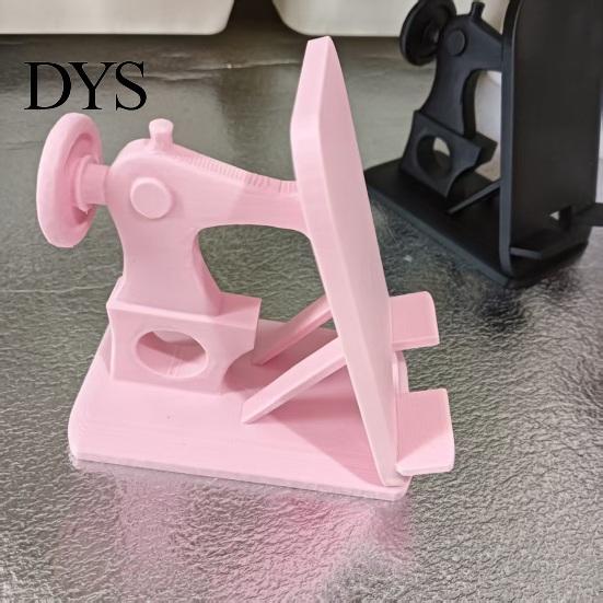 Ручная Работа Декор Студии Ретро Швейная Машина Подставка для Телефона, 3D Печатный Настольный Держатель для Мобильного Планшета, Держатель для Энтузиастов Рабочего Стола Hands Free Крепление Руководства,
