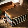 A5 Vintage Handmade European Style Notebook & A6 Diary, A7 Loose-Leaf Cowhide Notepad for Office and Business Use.