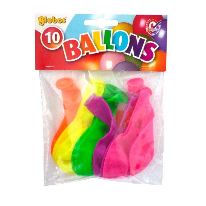 Graine créative Неоновые надувные шары из латекса 10 штук