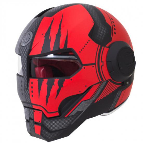 Personalized motorcycle helmet, stylish safety helmet, men's personalized retro motorcycle helmet, full-face helmet, open-face helmet