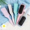 Щетка для формирования локонов, вентилируемая массажная воздушная подушечка для кожи головы, расческа для формирования вьющихся волос