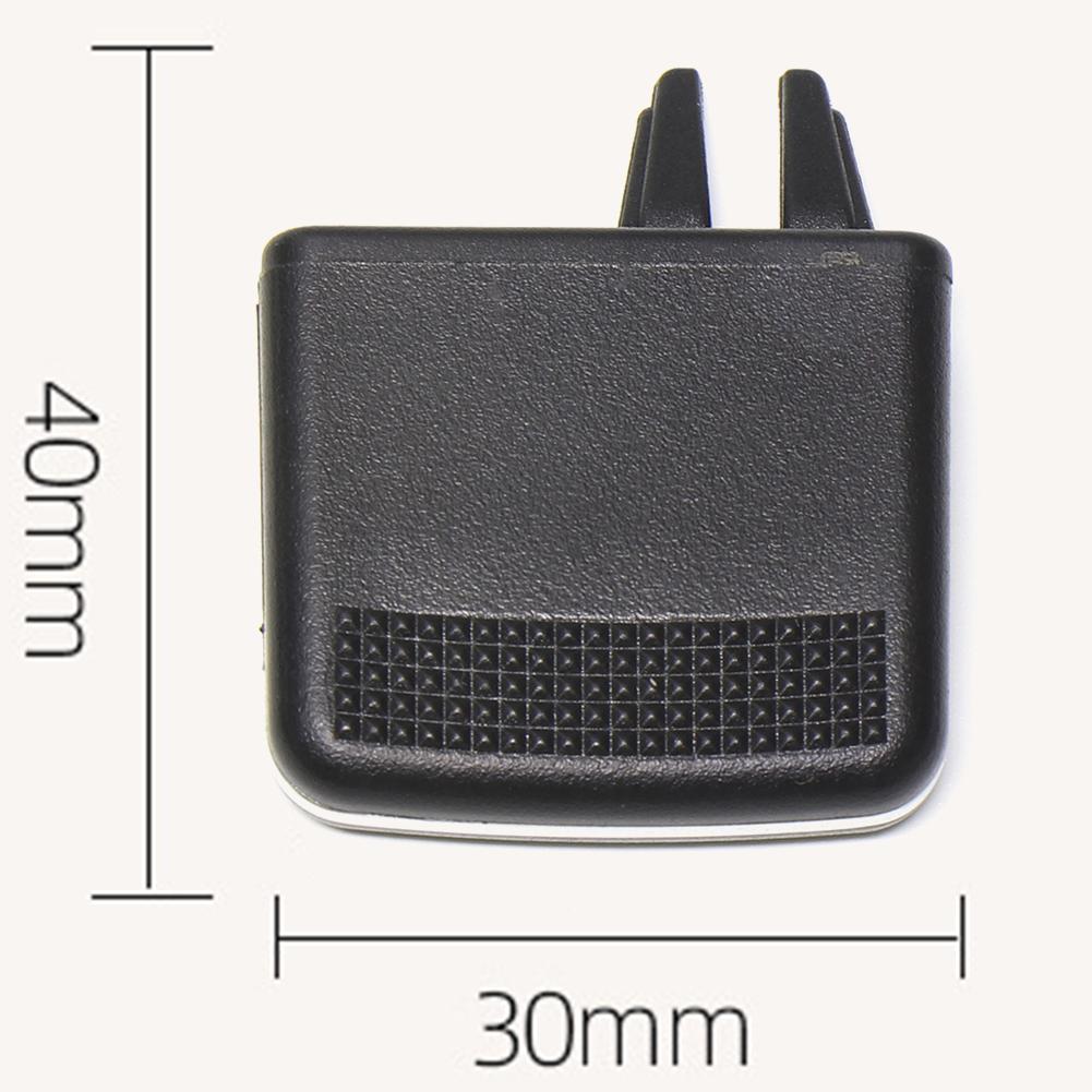 Зажим для воздуховода салона автомобиля, передний кондиционер, отличный надежный и долговечный ремонтный комплект из пластика ABS PC для Kia K3 2011-2018