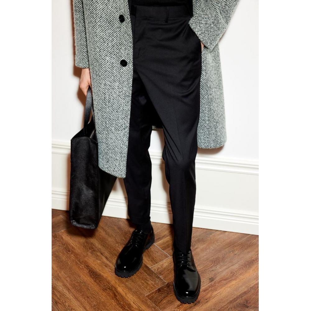 Брюки HM Suit Slim Fit Black
