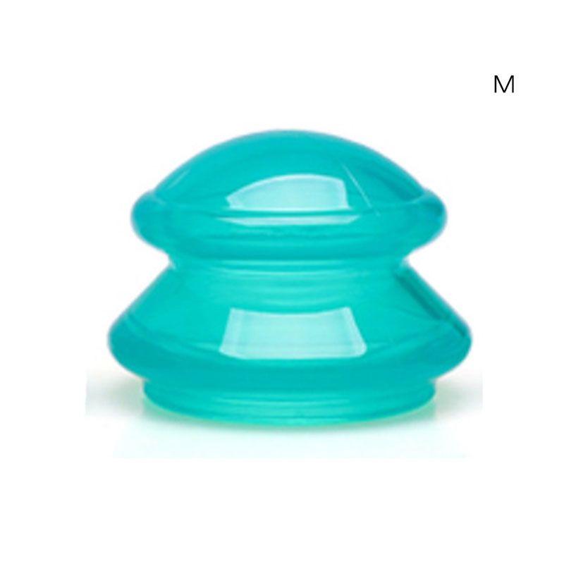 1шт силиконовые антицеллюлитные вакуумные присоски массажные чашки банки для физиотерапии