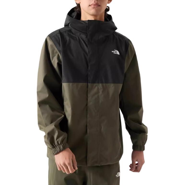 THE NORTH FACE Urban Exploration Waterproof And Windproof Windbreaker Jacket Men's Black Green Multicolor NF0A8AUN-BQW