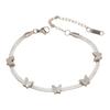 Butterfly Charm Snake Chain Bracelet Stainless Steel Animal Charm Bracelet  Daily Wear