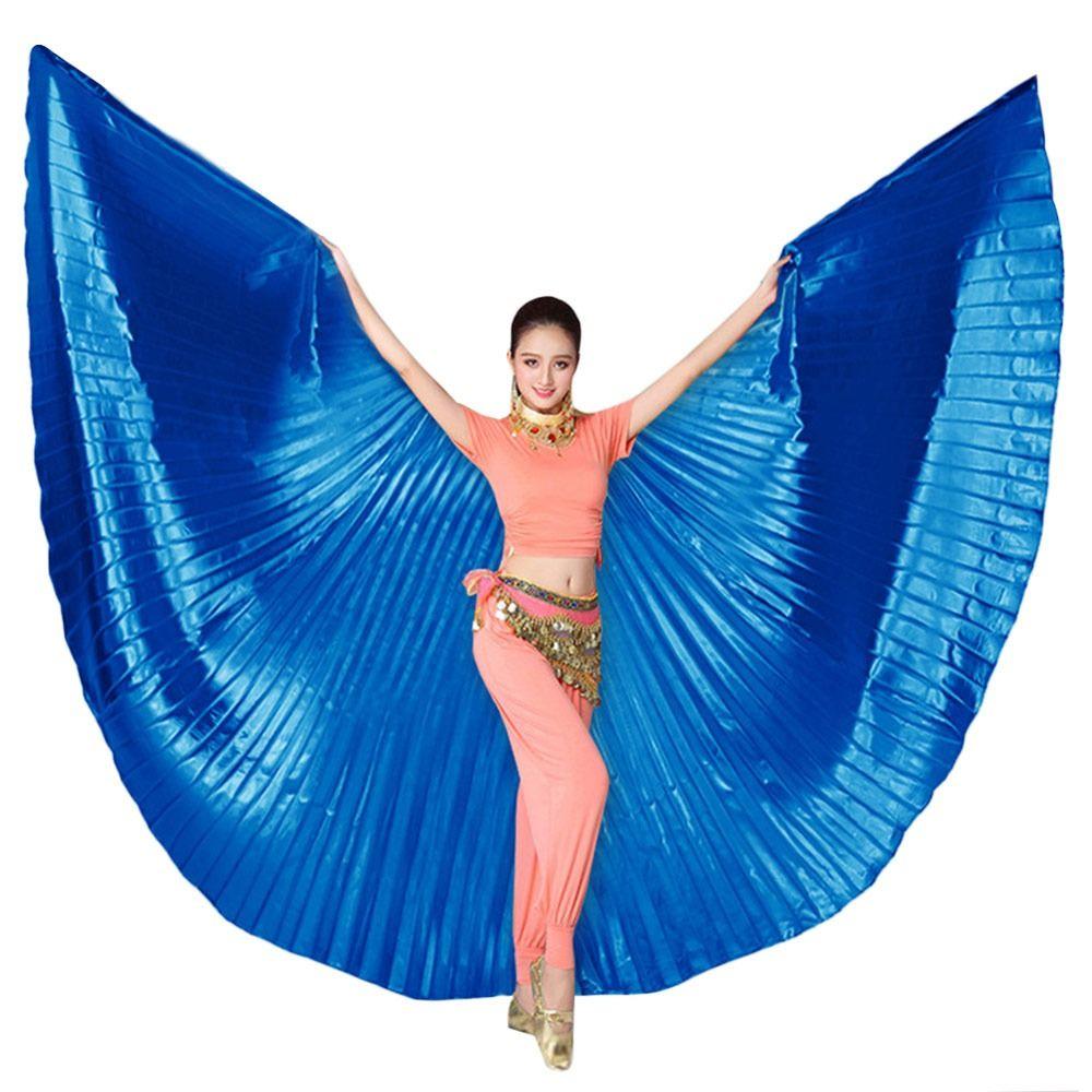 Clothing Prop Carnival Festival Performance Costume With Sticks Isis Wings Belly Dance Wings