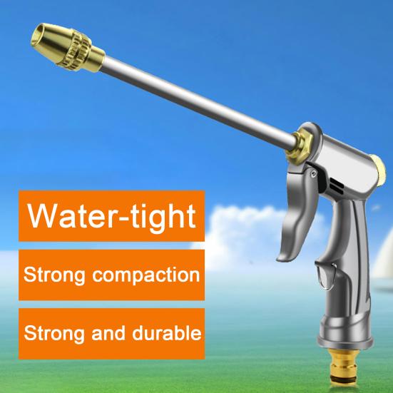 Насадка для водяного шланга, регулируемый режим распыления высокого давления, быстрый разъем, герметичный универсальный вращающийся распылитель, бытовой инструмент для мойки автомобилей