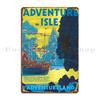 Adventure Isle Leonelroe Metal Plaque Poster Pub Create Wall Cave Funny Personalized Tin Sign Poster