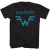 Футболки с коротким рукавом для взрослых с логотипом рок-группы Weezer и текстами песен (печать спереди и сзади)